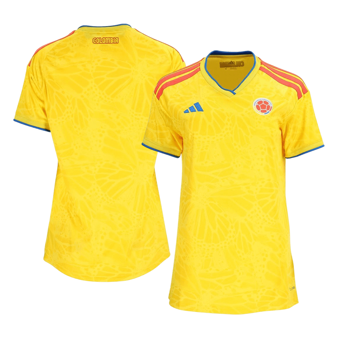 Maillot de football domicile Coupe du Monde 2026 Colombie Femme