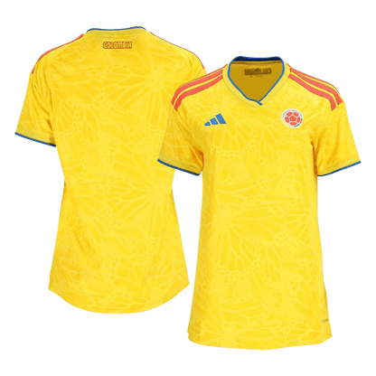 Maillot de football domicile Coupe du Monde 2026 Colombie Femme