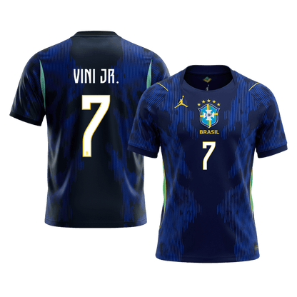 MAILLOT DE FOOTBALL EXTÉRIEUR BRESIL COUPE DU MONDE 2026 HOMME VINI JR. #7