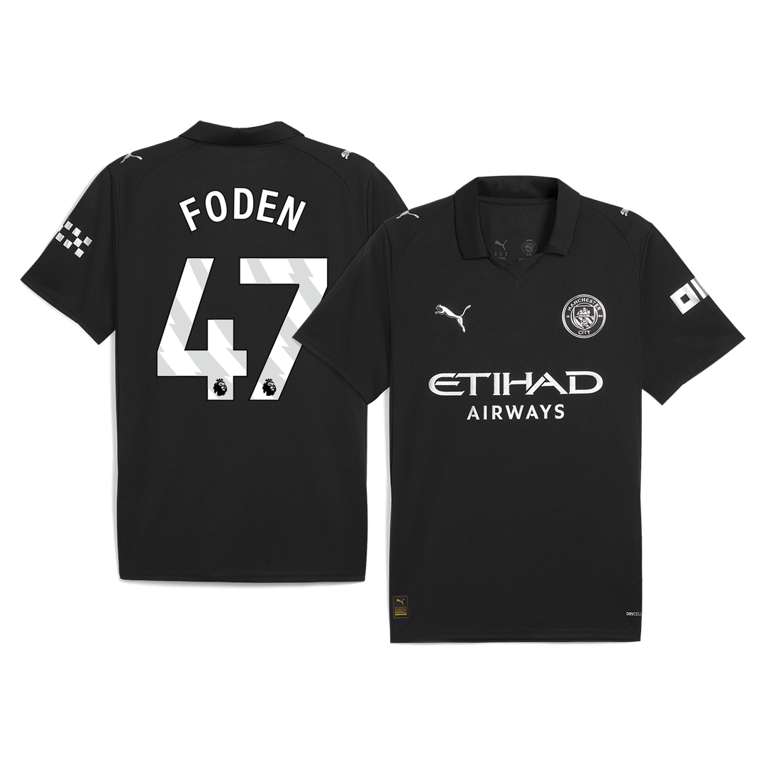 Maillot de Foot Extérieur Homme Manchester City 2025/26 - FODEN #47