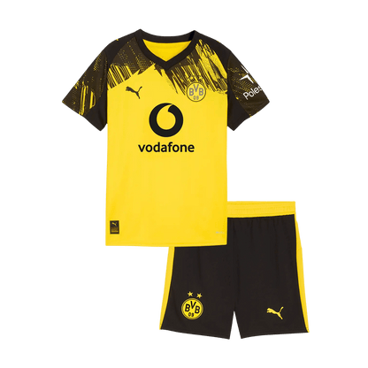 Ensemble Maillot de Foot Domicile Enfant Borussia Dortmund 2025/26