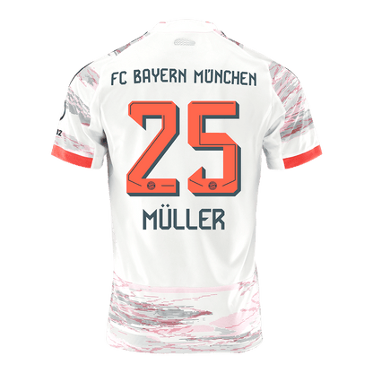 Maillot de foot extérieur MÜLLER #25 Homme Bayern Munich 2025/26