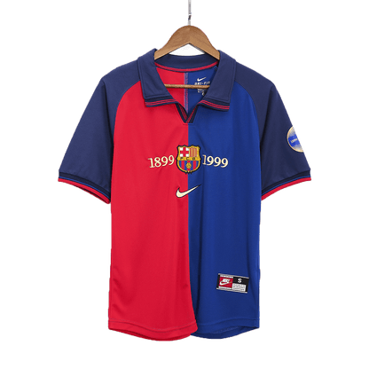 Maillot de foot domicile rétro FC Barcelone 1999/00 Homme GUARDIOLA #4