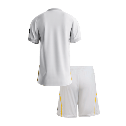 Maillot de football domicile Real Madrid 2025/26 pour enfant [PREMIUM]