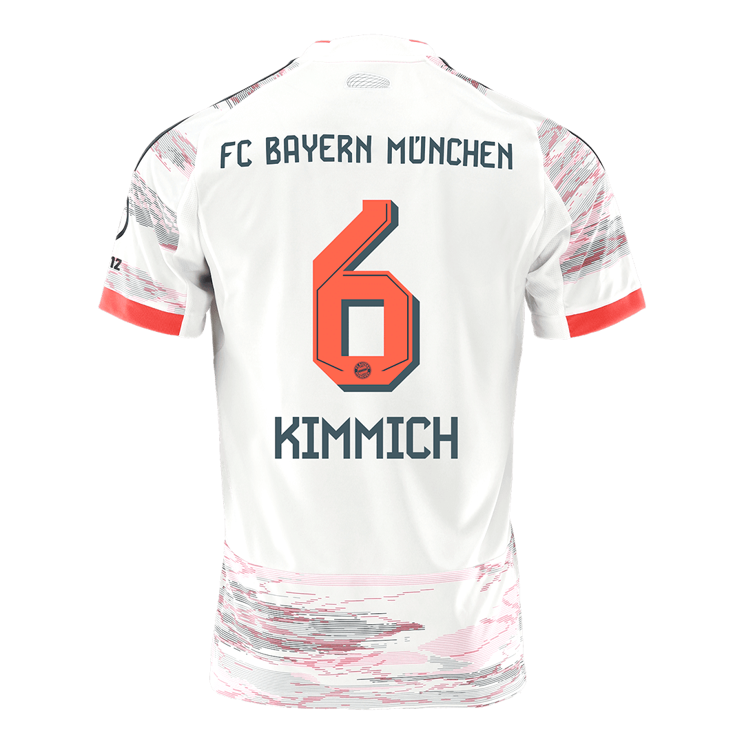 Maillot de foot KIMMICH #6 Homme Bayern Munich Extérieur 2025/26