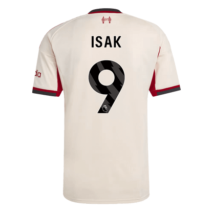 Maillot de foot extérieur ISAK #9 Homme Liverpool 2025/26