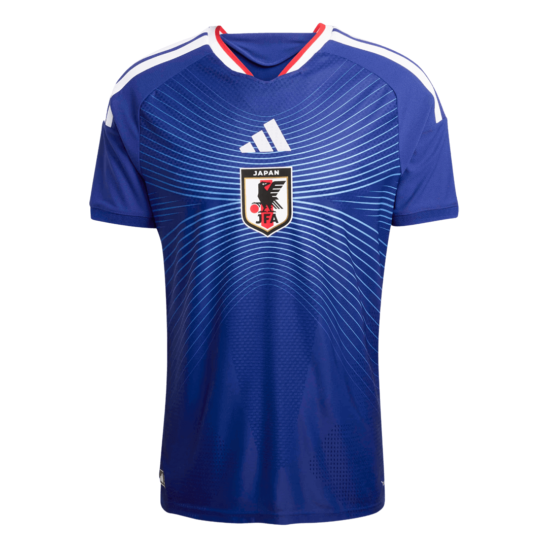 Maillot de football domicile du Japon Coupe du Monde 2026 pour homme - Version joueur - Coupe ajustée