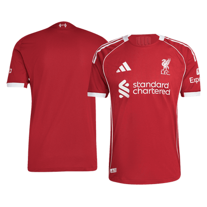 Maillot de foot domicile Liverpool 2025/26 pour homme version joueur - Coupe ajustée