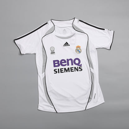 Retro Men's Real Madrid 2006/07 Home Soccer Jersey