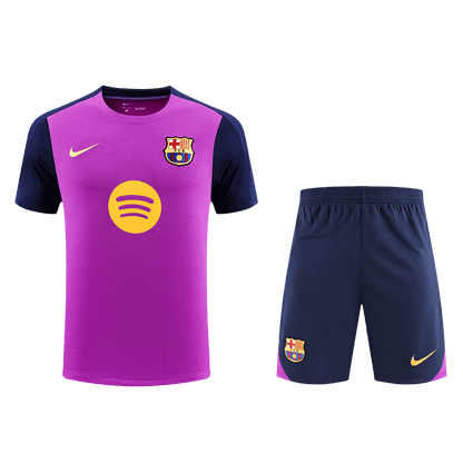 Kit Maillot de football d'entraînement homme Barça 2025/26