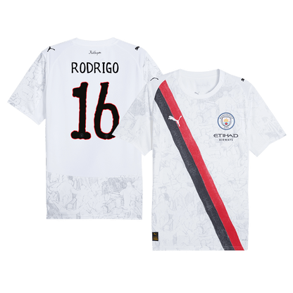 Maillot de Foot RODRIGO #16 Manchester City Coupe du Monde 2025/26 Enfant KidSuper