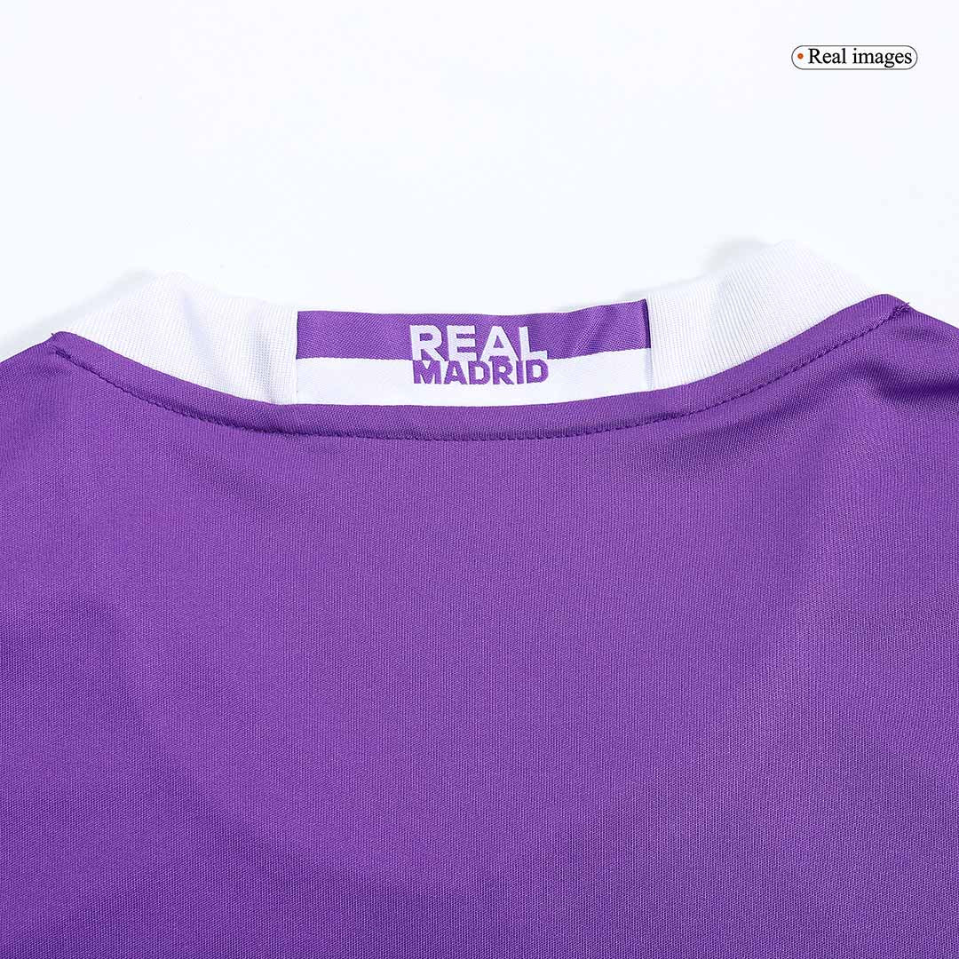 Maillot de football rétro KROOS #8 Real Madrid 2016/17 extérieur manches longues homme