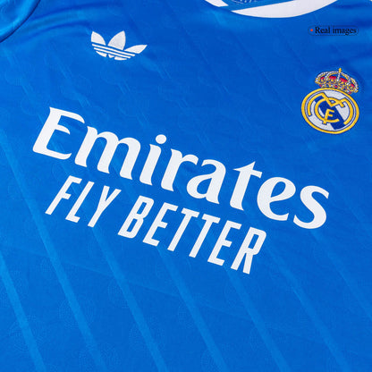 Men's Real Madrid 2025/26 Third Away Soccer Jersey Full Kit