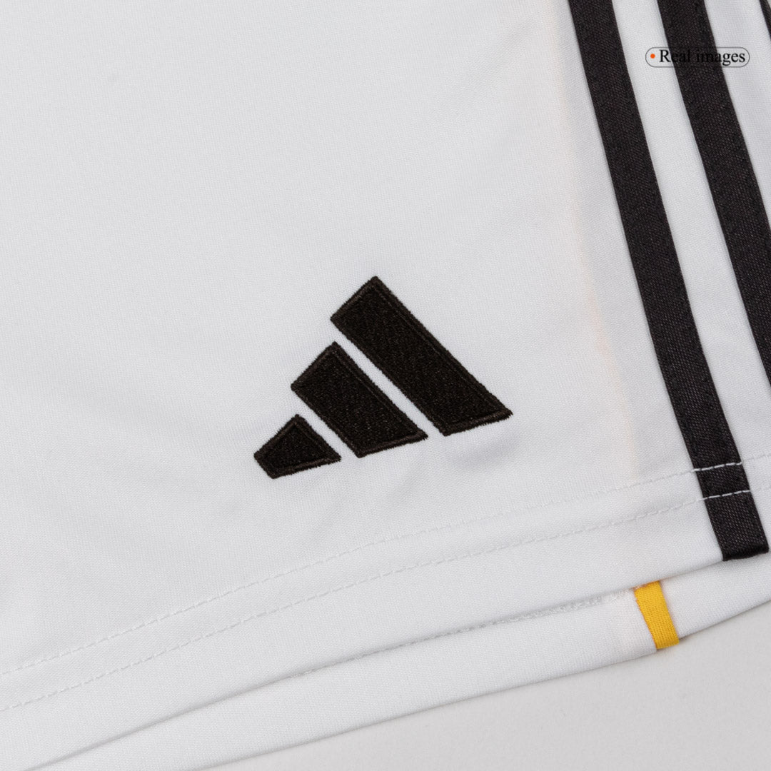 Kit de football domicile Real Madrid 2025/26 pour enfant [PREMIUM]