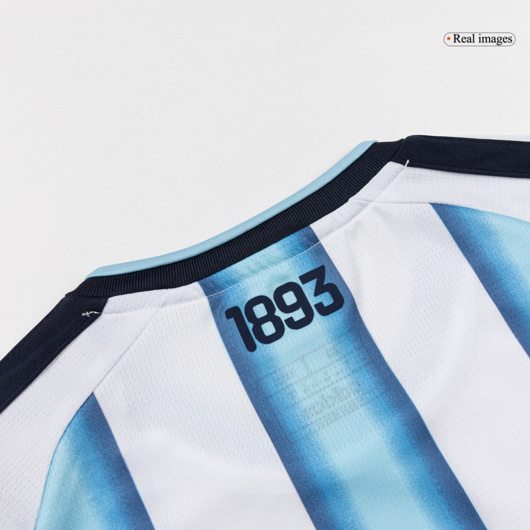 Ensemble maillot de foot domicile Argentine Coupe du Monde 2026 pour enfant [PREMIUM]