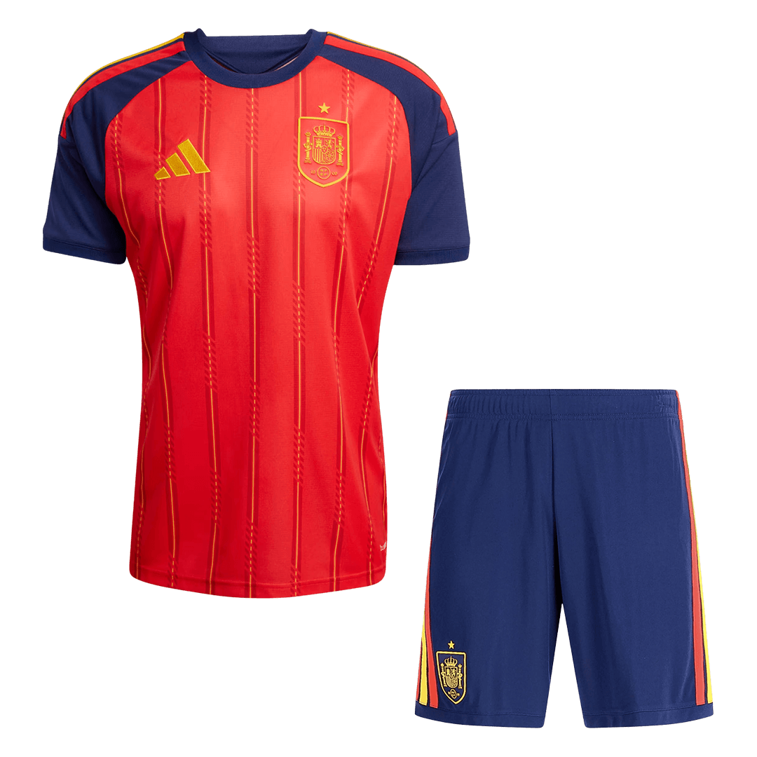 Maillot de foot domicile Espagne Coupe du Monde 2026 pour homme [PREMIUM]