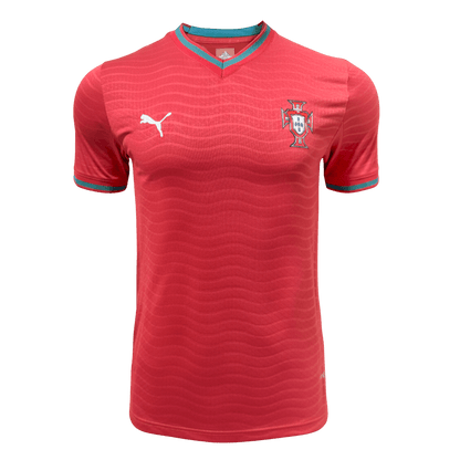 Maillot de football domicile Portugal Homme Coupe du Monde 2026 version joueur – Coupe ajustée