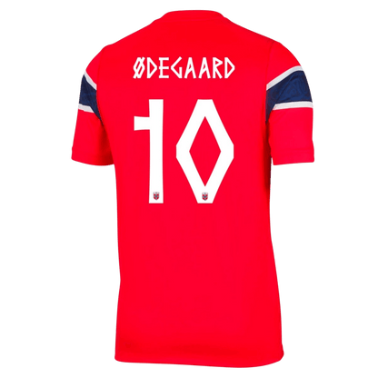 Maillot de Foot Domicile Ødegaard #10 Norvège Homme Coupe du Monde 2026
