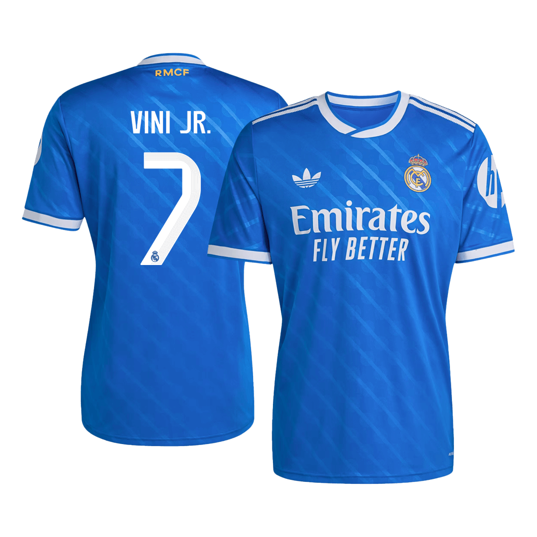 Maillot de football VINI JR. #7 Homme Real Madrid 2025/26 Troisième Extérieur