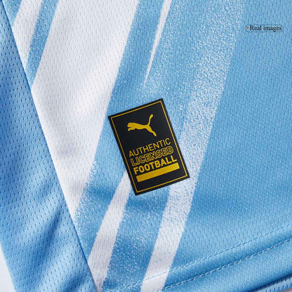 Maillot de football domicile à manches longues Manchester City 2025/26 pour homme