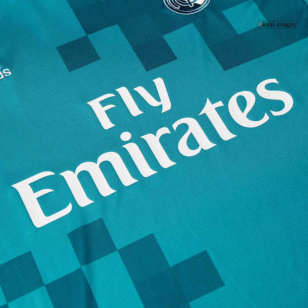 Maillot de foot rétro Real Madrid Third 2017/18 pour homme