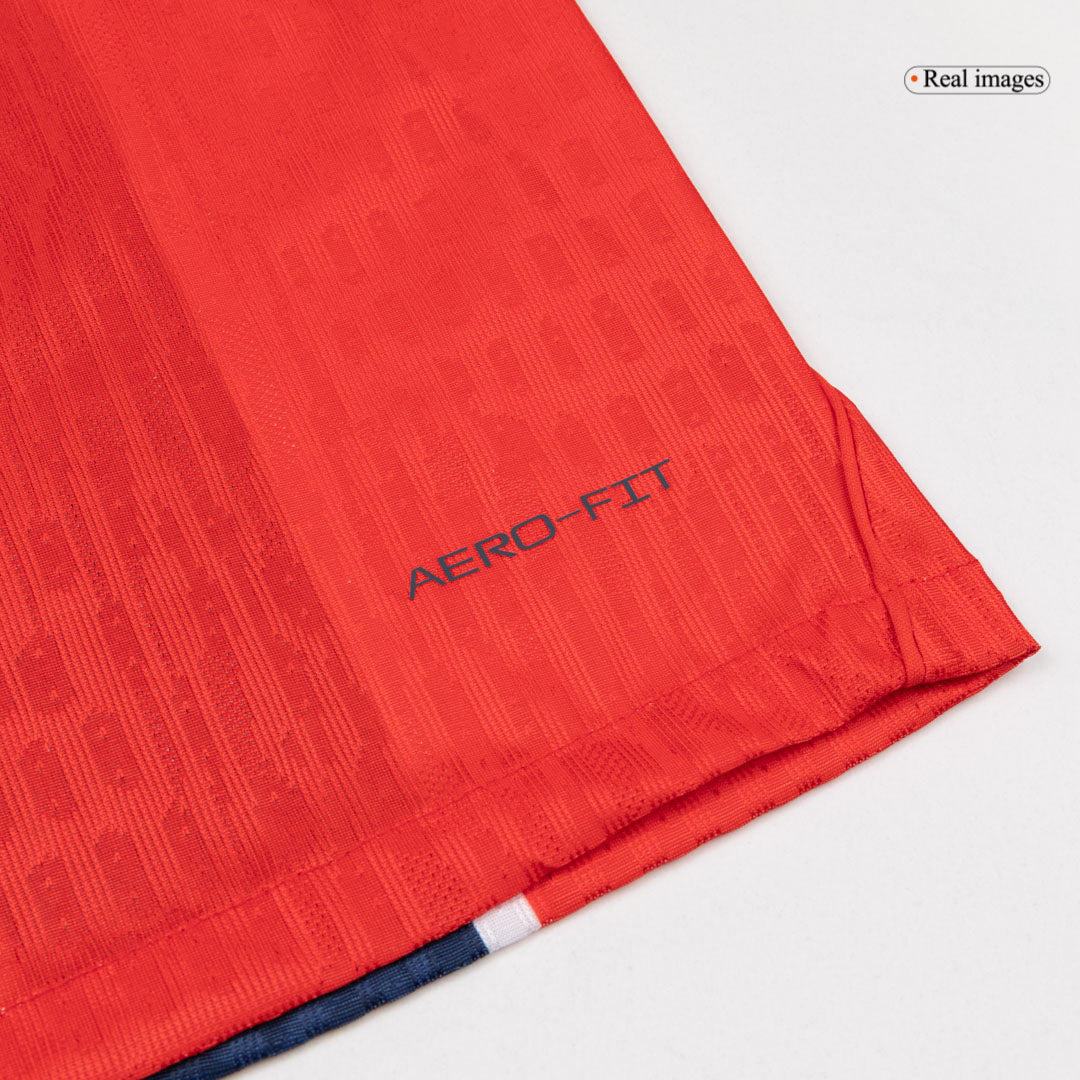 Maillot de Foot Domicile Homme Norvège Coupe du Monde 2026 Version Joueur - Coupe Ajustée