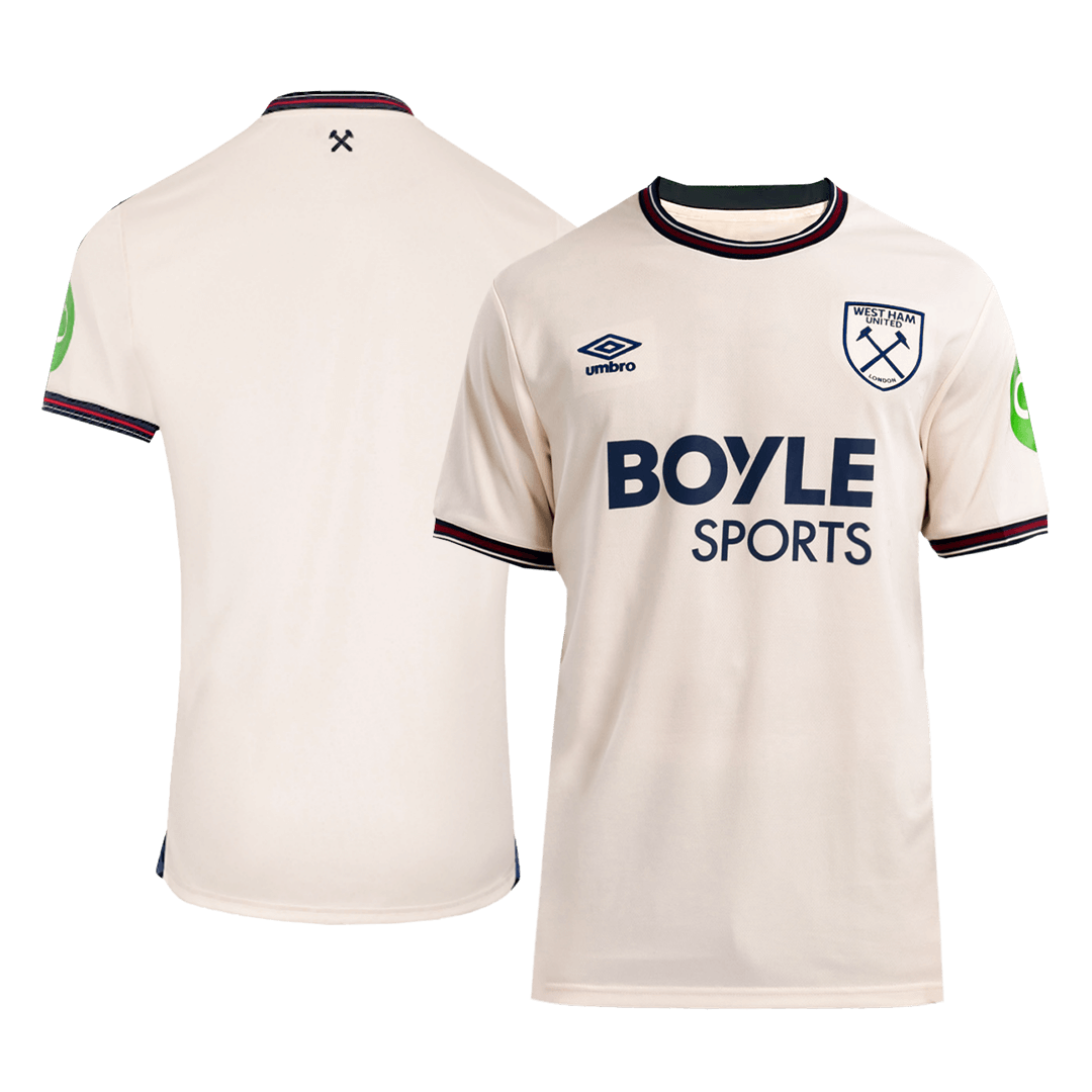 Maillot de foot extérieur West Ham United 2025/26 pour homme