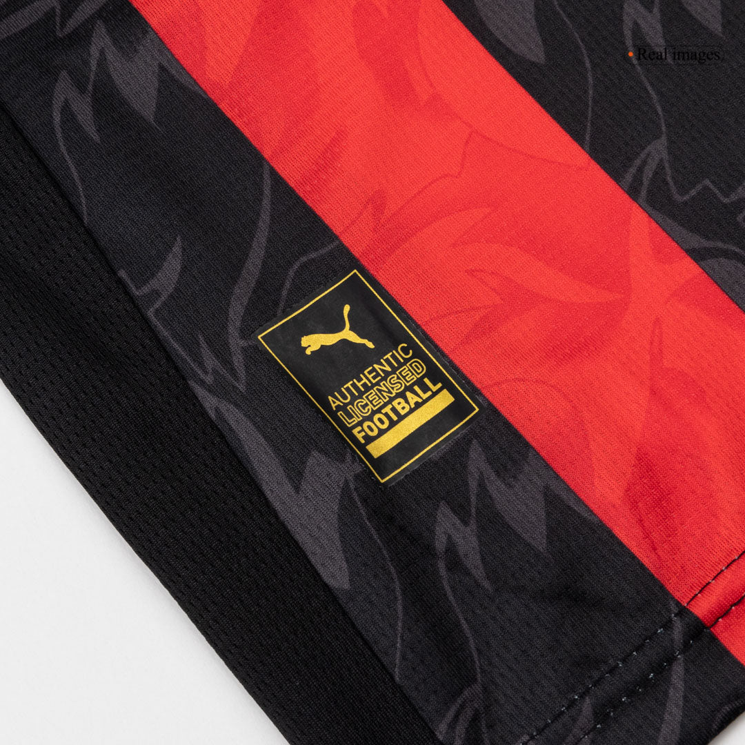 Maillot de Foot Domicile AC Milan 2025/26 Manches Longues Homme