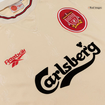 Maillot de football rétro extérieur Liverpool 1996/97 pour homme