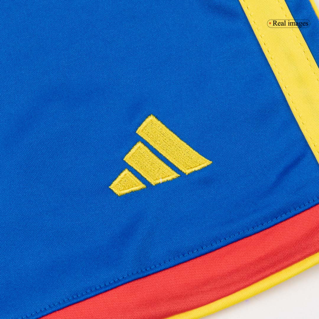 Maillot et short de football domicile Colombie Coupe du Monde 2026 pour enfant