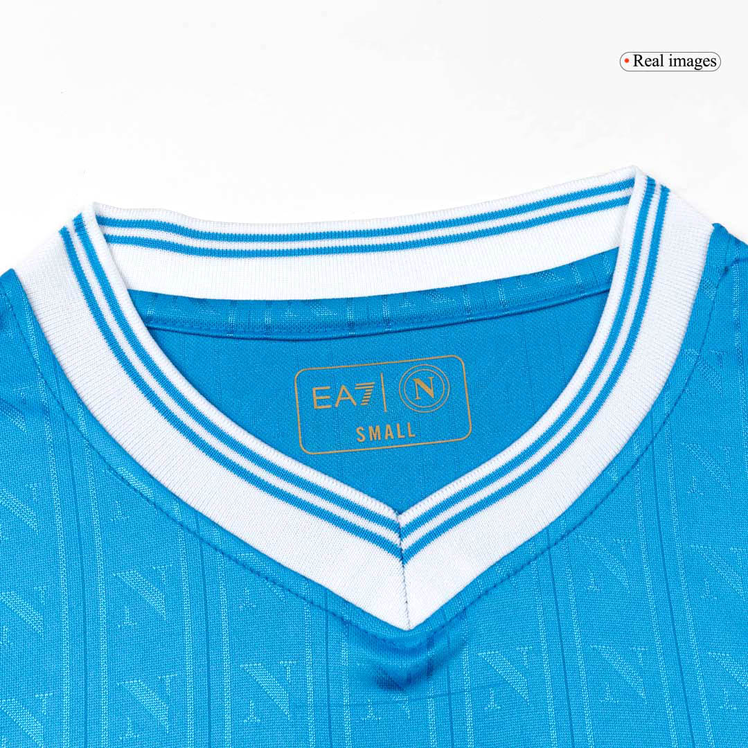 Maillot de football domicile officiel Napoli 2025/26 pour homme - Coupe ajustée