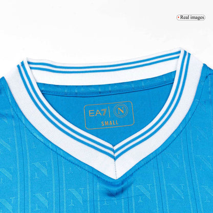 Maillot de football domicile officiel Napoli 2025/26 pour homme - Coupe ajustée