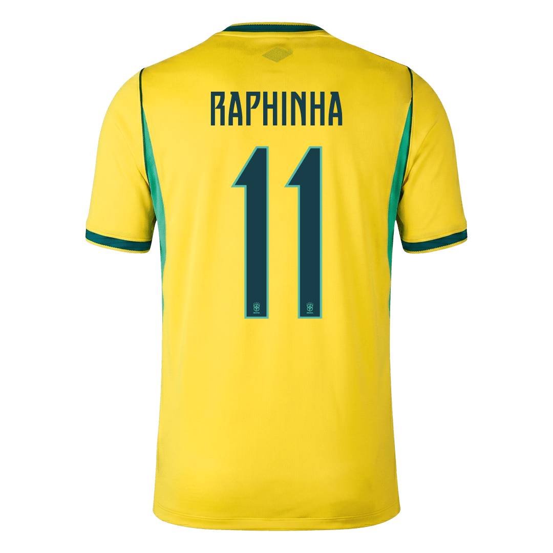 RAPHINHA #11 Men's Brazil World Cup 2026 Home Soccer Jersey