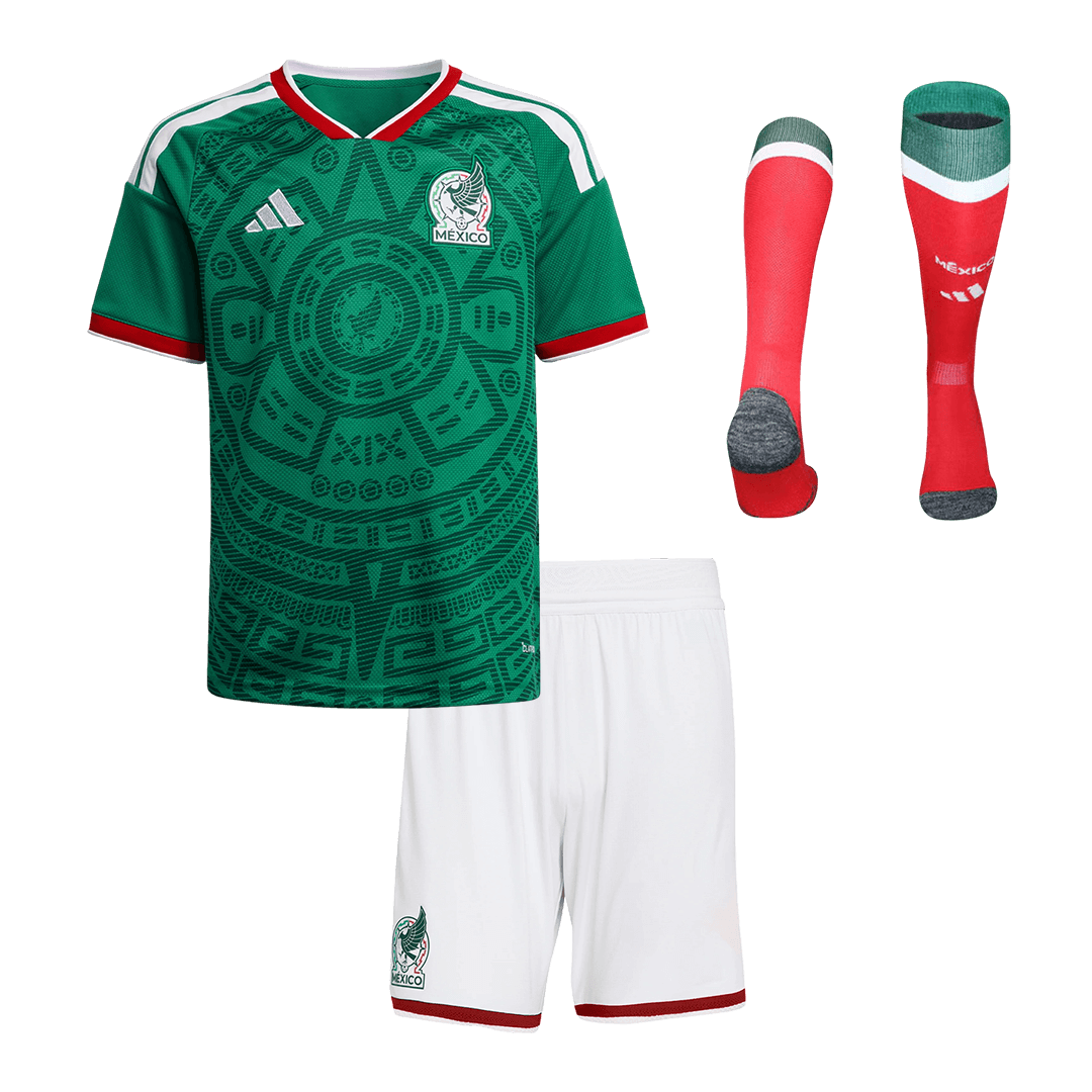 Ensemble complet Maillot Domicile Enfant Mexique 2026 [PREMIUM]