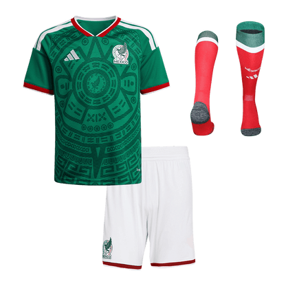 Ensemble complet Maillot Domicile Enfant Mexique 2026 [PREMIUM]