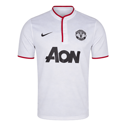 Maillot de football rétro extérieur Manchester United 2013/14 pour homme