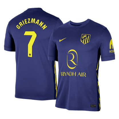 Maillot de football extérieur Atletico Madrid 2025/26 pour homme GRIEZMANN #7