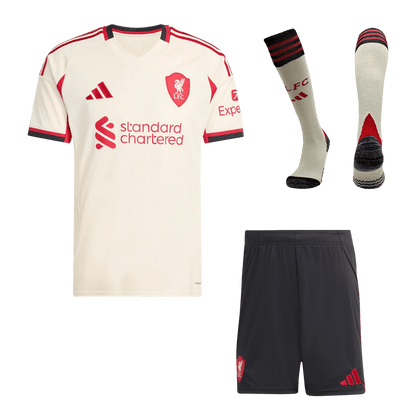 Ensemble complet Maillot extérieur de football Liverpool Homme 2025/26
