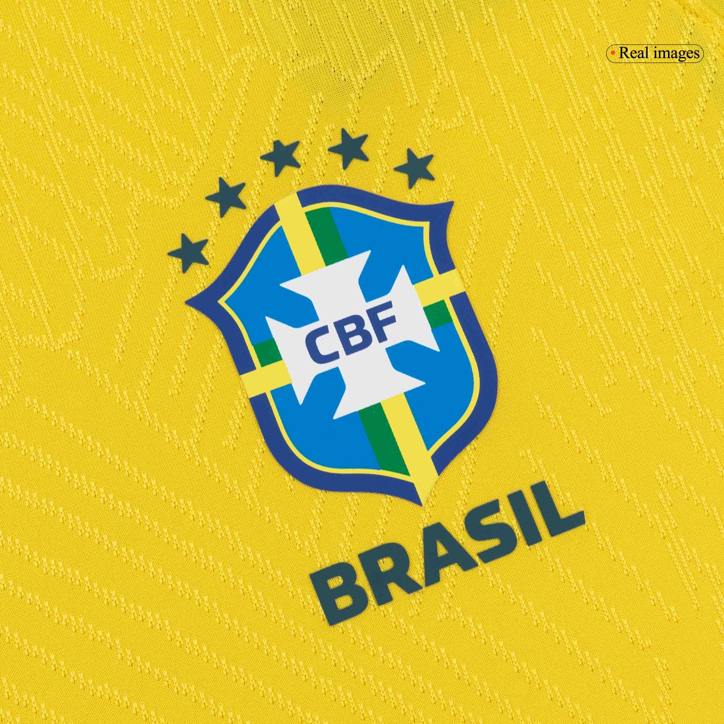 Maillot de football domicile du Brésil pour la Coupe du Monde masculine 2026 - Version joueur - Coupe ajustée