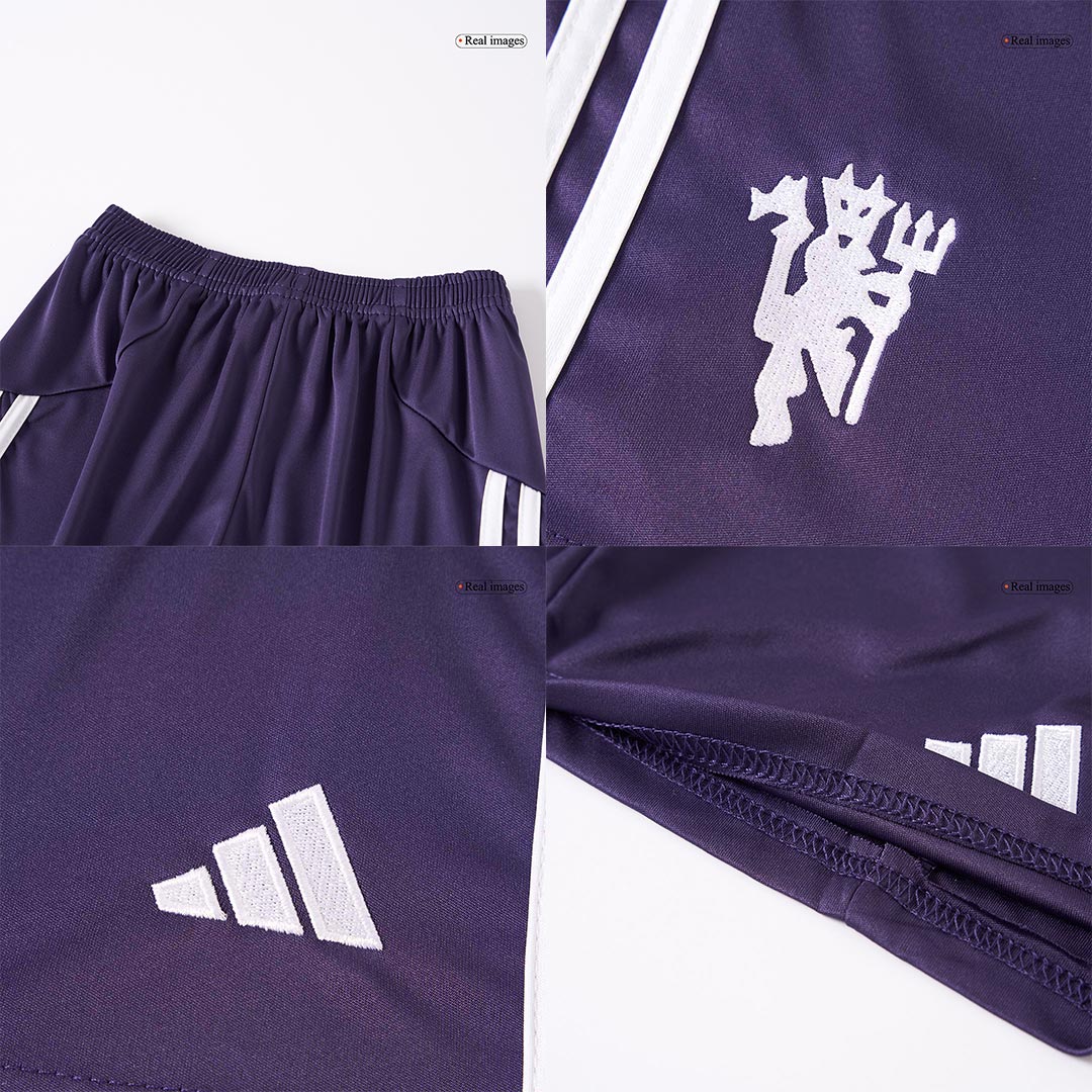 Ensemble Maillot Extérieur Enfant Manchester United 2025/26
