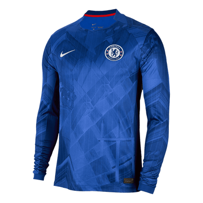 Maillot de football domicile à manches longues Chelsea 2025/26 pour homme