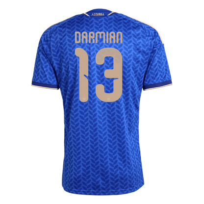 Maillot de football domicile DARMIAN #13 Italie Coupe du Monde 2026 Homme [PREMIUM]