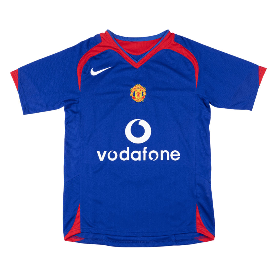 Maillot de football rétro extérieur Manchester United 2005/06 pour homme