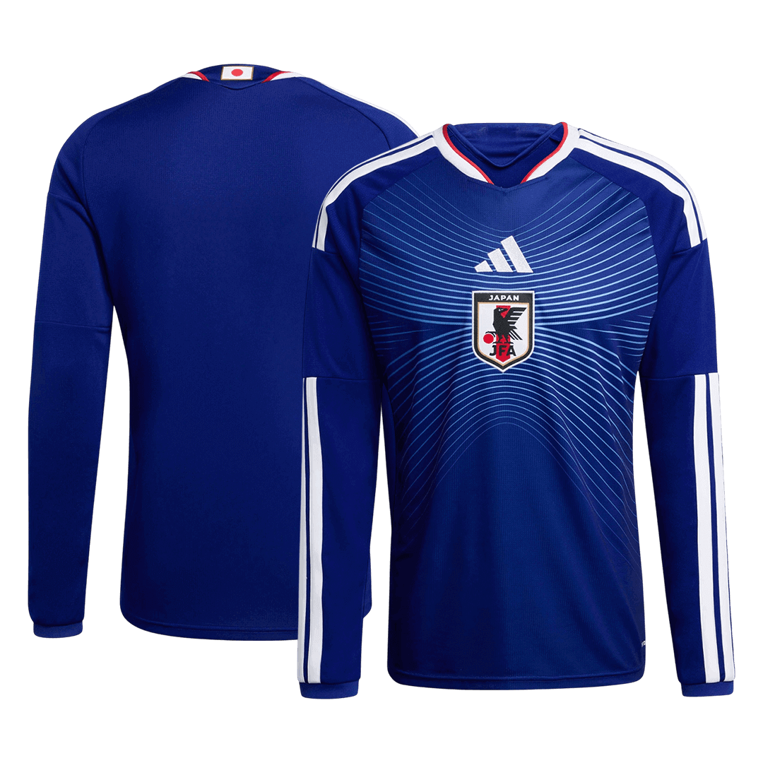 Maillot de foot domicile manches longues Coupe du Monde 2026 Homme Japon