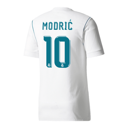 Maillot de foot domicile Real Madrid 2017/18 Homme Retro MODRIĆ #10