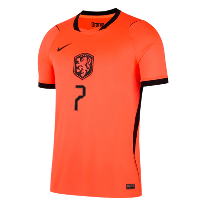 XAVI #7 Men's Netherlands World Cup 2026 Home Soccer Jersey