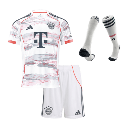 Ensemble complet maillot de foot extérieur enfant Bayern Munich 2025/26