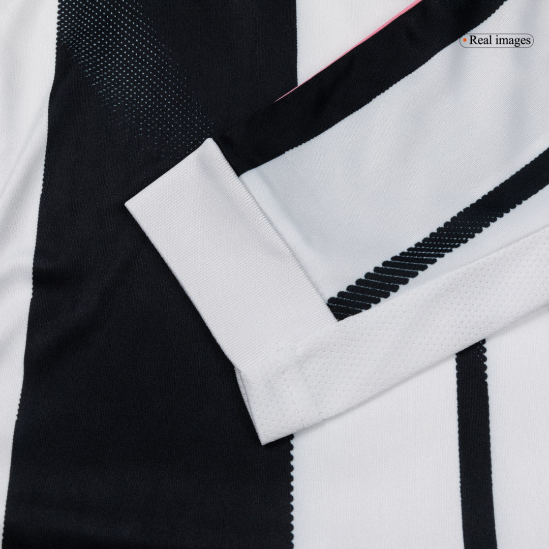 Maillot de foot domicile manches longues Juventus 2025/26 pour homme