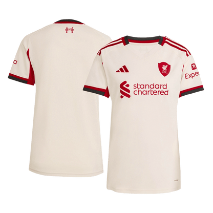 Maillot de foot extérieur femme Liverpool 2025/26