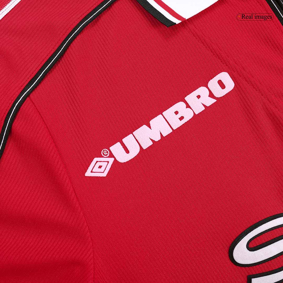 Maillot de Foot Rétro Domicile Homme Manchester United 98/00